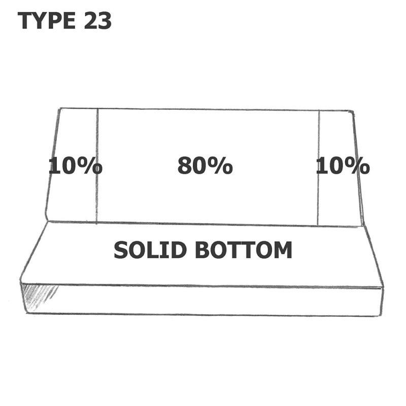 Tailor-made 50% Acrylic and 50% Sheepskin Bench Seat Covers