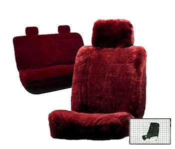 Tailor-made 50% Acrylic and 50% Sheepskin Bucket Seat Covers