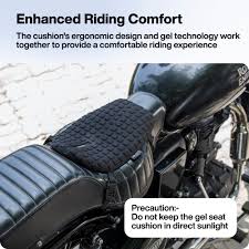 FOVERA Motorcycle Gel Seat Cushion